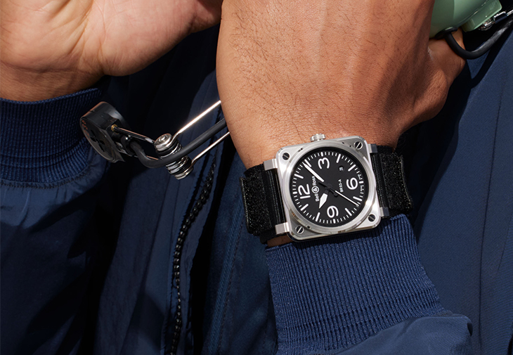 柏萊士BELL & ROSS BR 03 Black steel