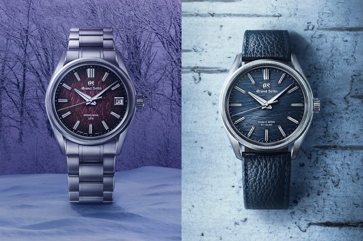 GRAND SEIKO演繹秋季意境 SLGW007月光白樺、SLGB005 紫霜曙光