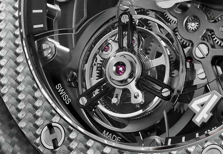 HUBLOT宇舶Big Bang鍍鋁碳纖維陀飛輪腕錶