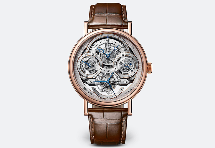 寶璣BREGUET Classique Tourbillon Quantieme Perpetuel 3795萬年曆鏤空陀飛輪腕錶