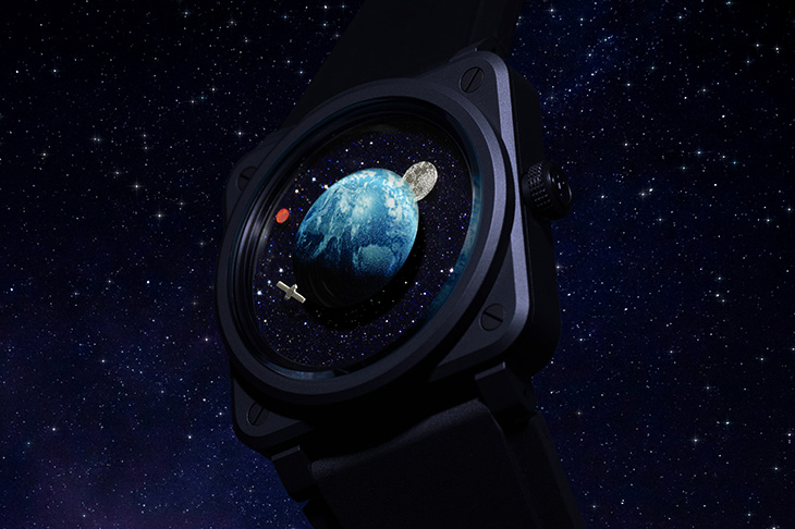 從太空看地球   BELL & ROSS BR-03 Astro腕錶