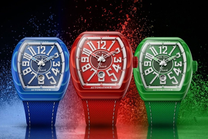 大膽炫目 獨獻亞太 FRANCK MULLER Vanguard Beach系列腕錶