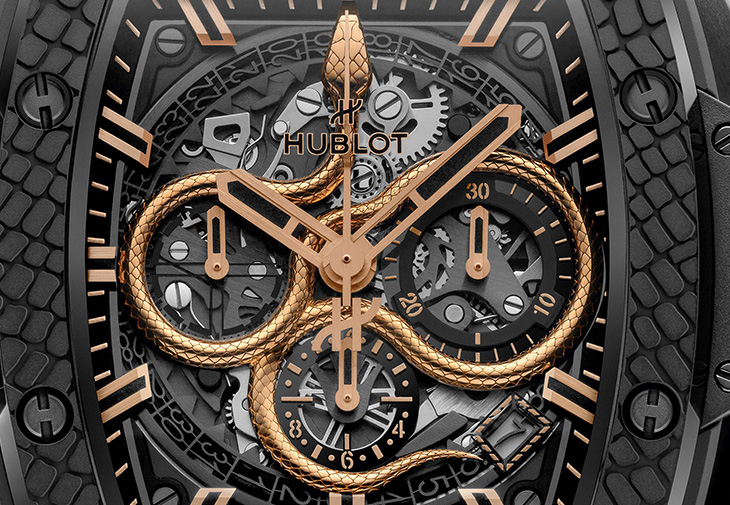 HUBLOT宇舶Spirit Of Big Bang金蛇限量腕錶
