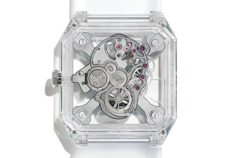 BELL & ROSS BR 01 Cyber Skull Sapphire Ice Blue