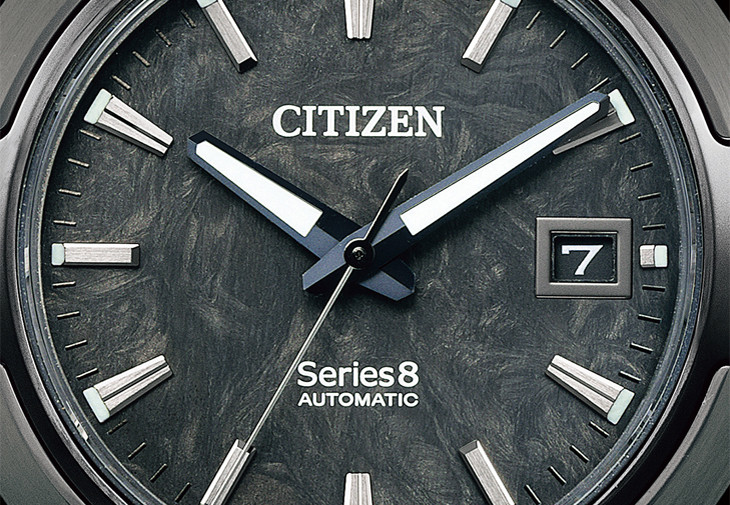 CITIZEN Series 8系列碳石黑抗磁機械限量款