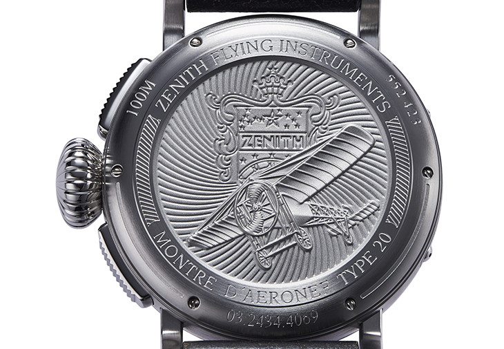真力時Pilot Type 20 Chronograph Rescue計時碼錶