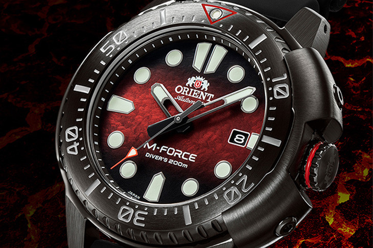 ORIENT M-Force系列潛水錶 展現地球的宏偉生命力