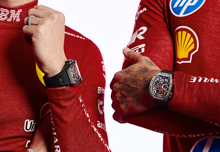 RICHARD MILLE RM 43-01 Ferrari陀飛輪雙秒追針計時碼錶