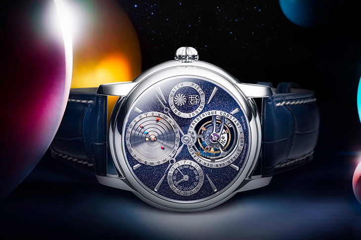 康斯登攜手Christiaan van der Klaauw打造腕上宇宙 Tourbillon Planétarium Only Watch 2023腕錶