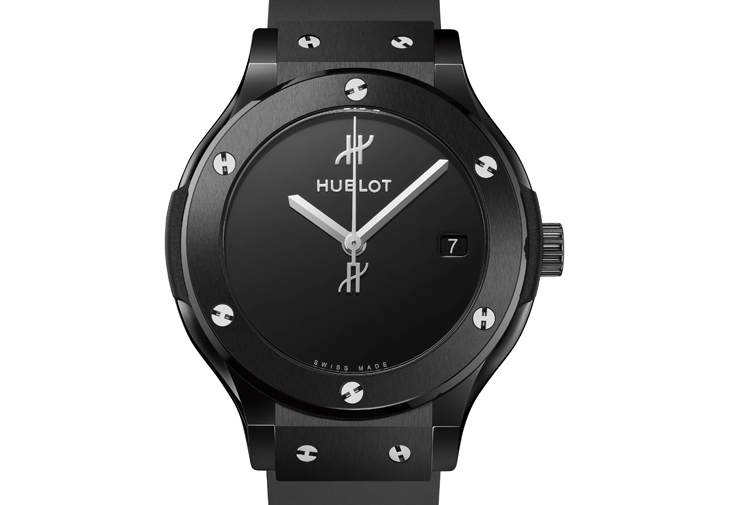 HUBLOT宇舶經典融合原創系列腕錶魔力黑陶瓷款