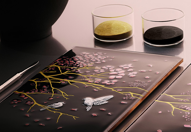 積家Atmos Régulateur‘Cherry Blossom’櫻花規範指針空氣鐘