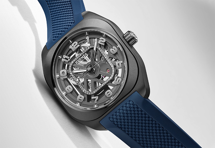 HERMÈS愛馬仕Hermès H08 Squelette鏤空腕錶