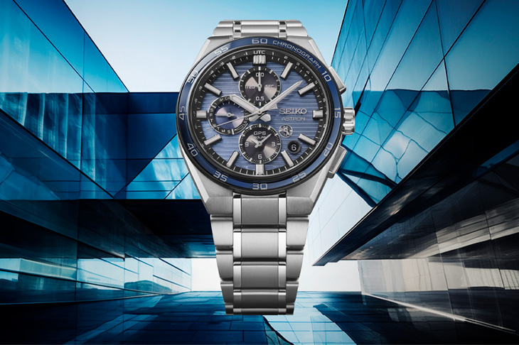 SEIKO Astron 5X83雙時區計時碼錶  開創GPS衛星對時新境界！