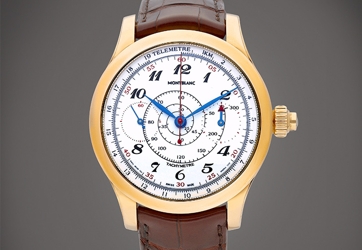 萬寶龍MONTBLANC Villeret 1858 Vintage Chronographe Ref. M162912