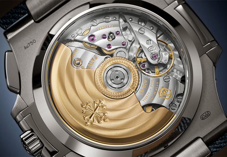 PATEK PHILIPPE百達翡麗Nautilus 5980/60G自動飛返計時碼錶
