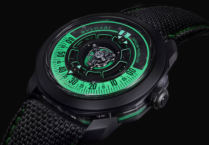 寶格麗BVLGARI Octo Roma Striking Papillon Tourbillon蝴蝶中置陀飛輪腕錶