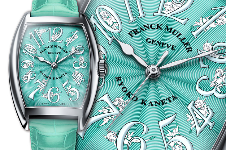 FRANCK MULLER Cintrée Curvex 金田涼子限量版 融合日本街頭時尚