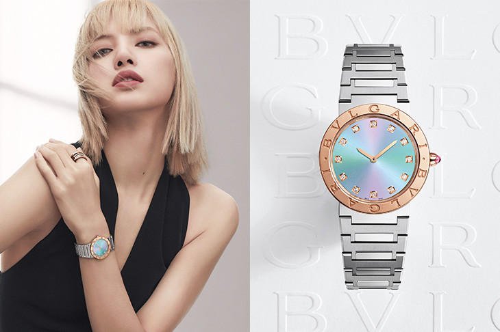 寶格麗攜手Blackpink Lisa打造BVLGARI BVLGARI系列限量款腕錶