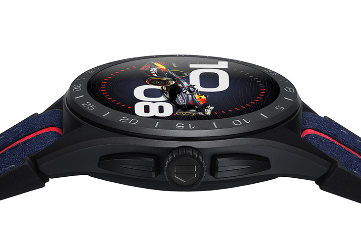 泰格豪雅TAG Heuer Connected Calibre E4智能腕錶45毫米紅牛車隊特別版