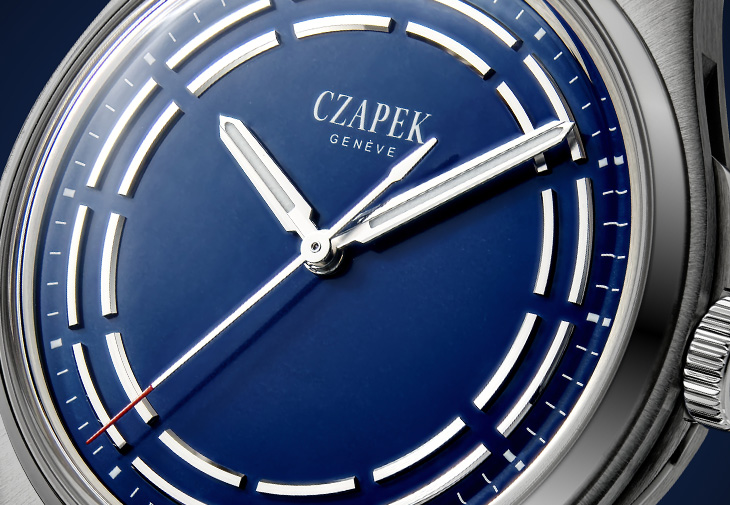 CZAPEK Antarctique Titanium Cosmic Blue南極限量腕錶