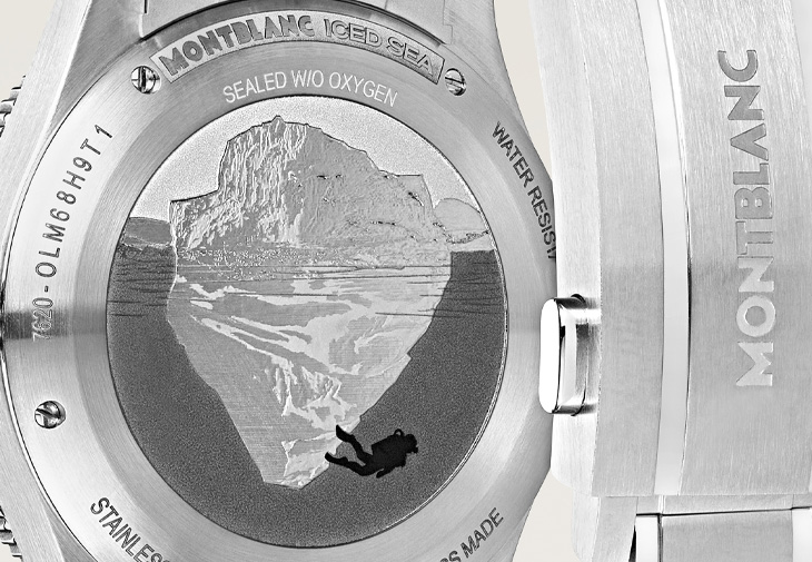 MONTBLANC萬寶龍Iced Sea系列日期顯示自動零氧腕錶