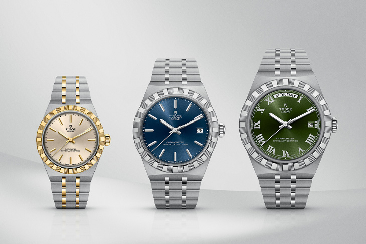 全面換裝自製機芯／TUDOR Royal 30、36、40毫米