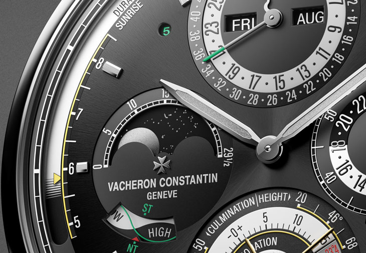 VACHERON CONSTANTIN江詩丹頓閣樓工匠Solaria Ultra超卓複雜功能La Première雙面腕錶