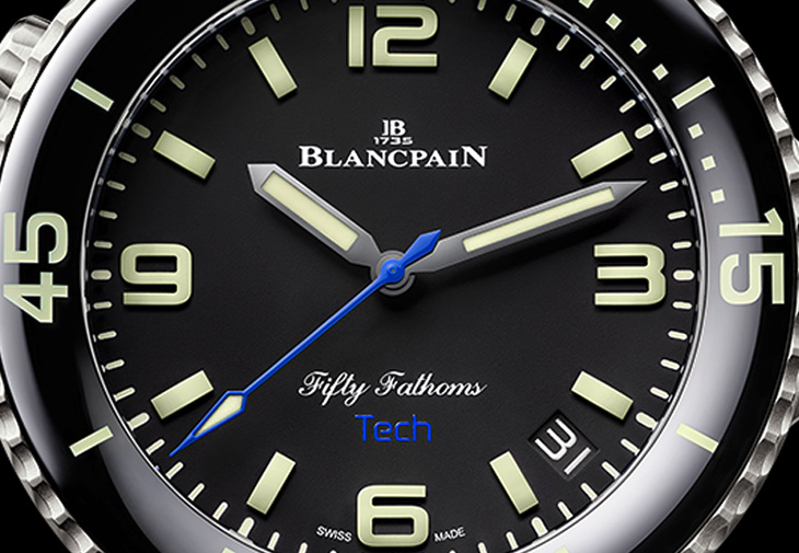 寶珀BLANCPAIN五十噚Tech心繫海洋計畫限量腕錶