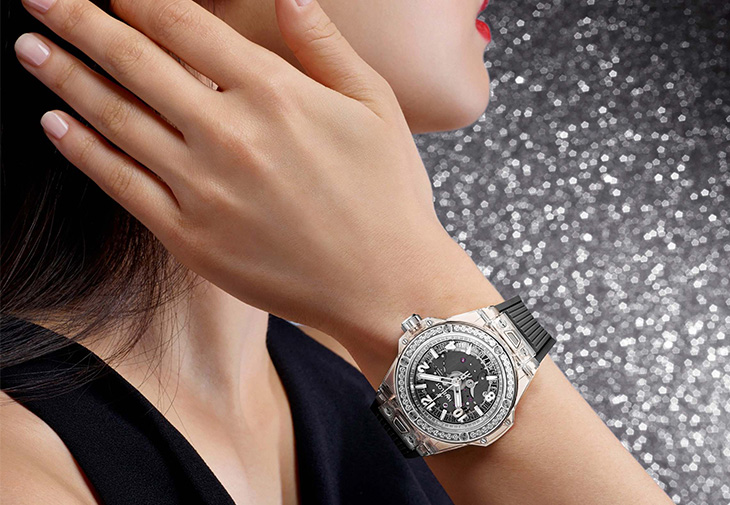 宇舶HUBLOT Big Bang One Click藍寶石鑽錶