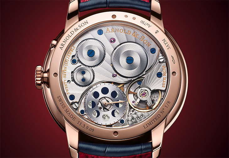 ARNOLD & SON亞諾表Perpetual Moon恆久月相蛇年腕錶