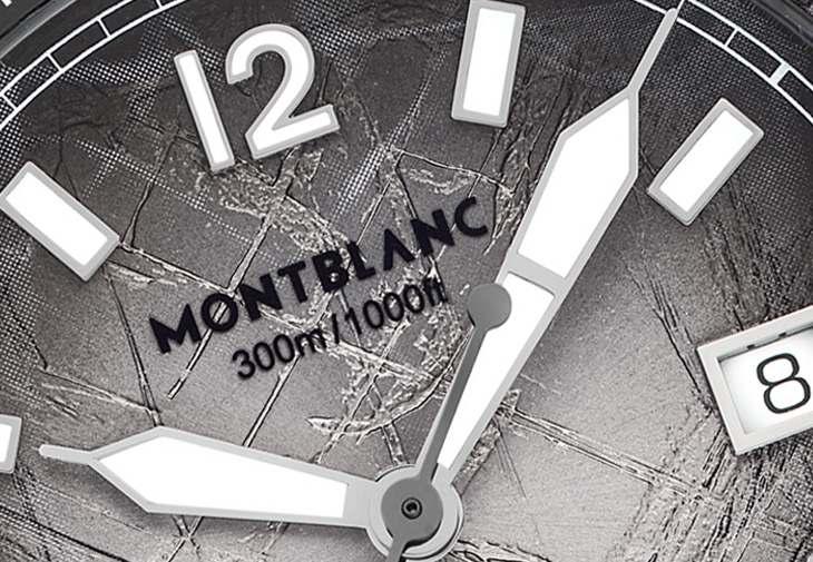 MONTBLANC萬寶龍Iced Sea系列日期顯示自動零氧腕錶