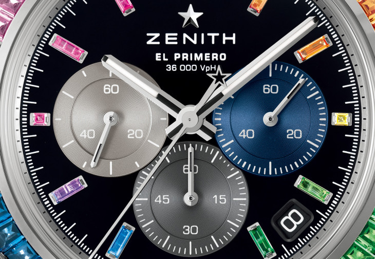 ZENITH真力時Chronomaster Sport彩虹計時腕錶