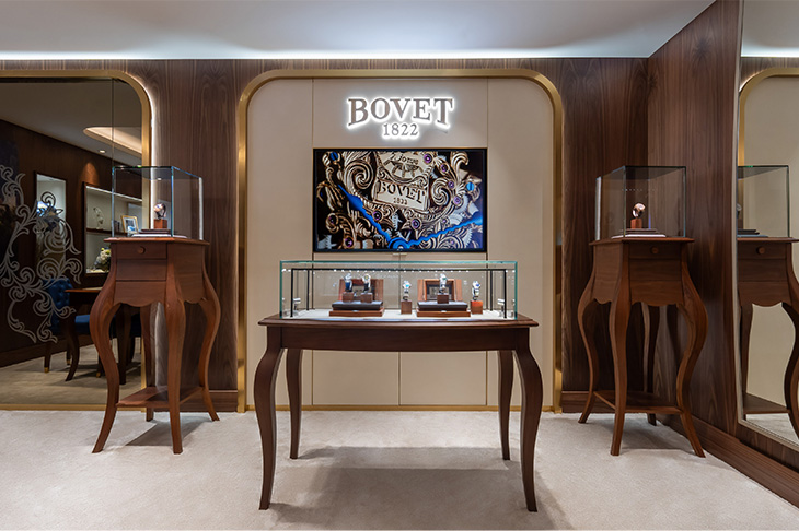 BOVET全系列錶款盡在高登鐘錶台北老爺形象店
