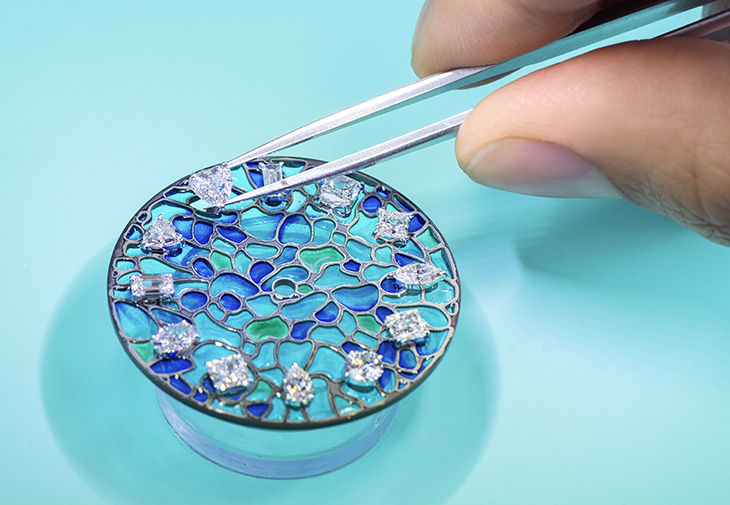 Tiffany & Co.蒂芙尼Tiffany Eternity系列Wisteria紫藤花腕錶