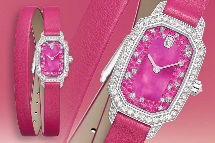 雙圈錶帶添姿采  HARRY WINSTON Emerald系列腕錶