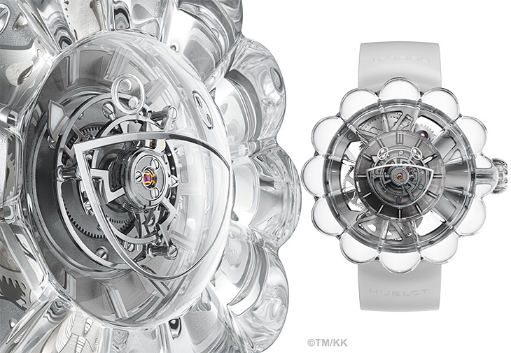 宇舶HUBLOT MP-15村上隆藍寶石陀飛輪腕錶