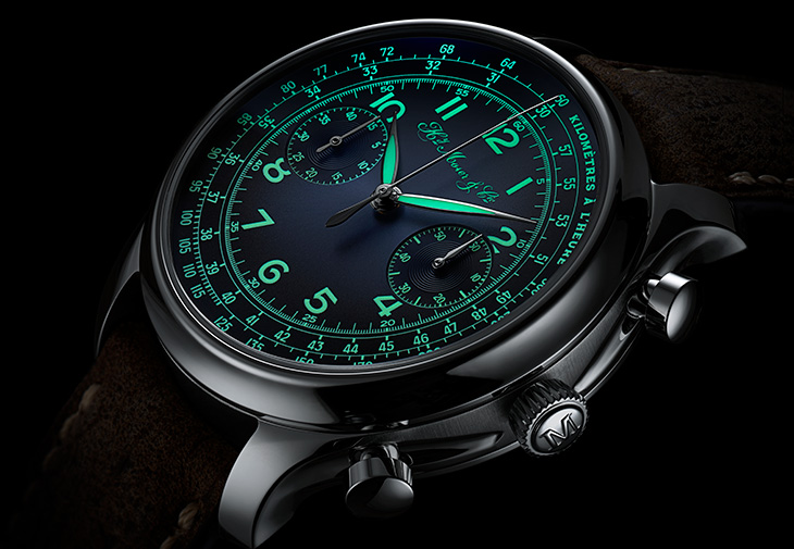 H. Moser & Cie.亨利慕時 Massena LAB 勇創者計時碼錶Compax