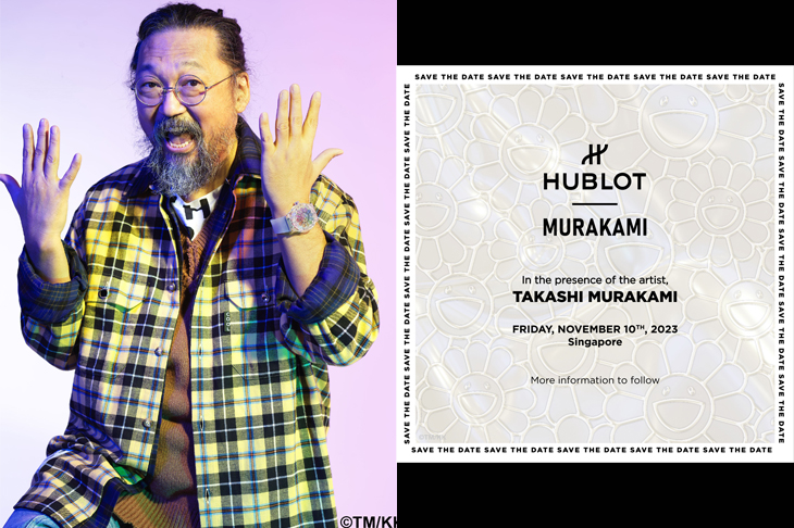 村上隆 X HUBLOT宇舶 預告神祕新作的強勁攻勢！