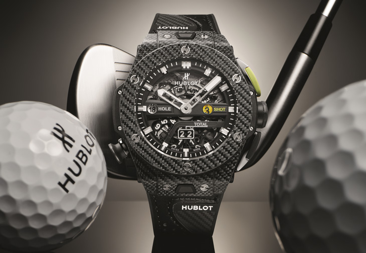 宇舶HUBLOT Big Bang Unico Golf王者黑高爾夫腕錶
