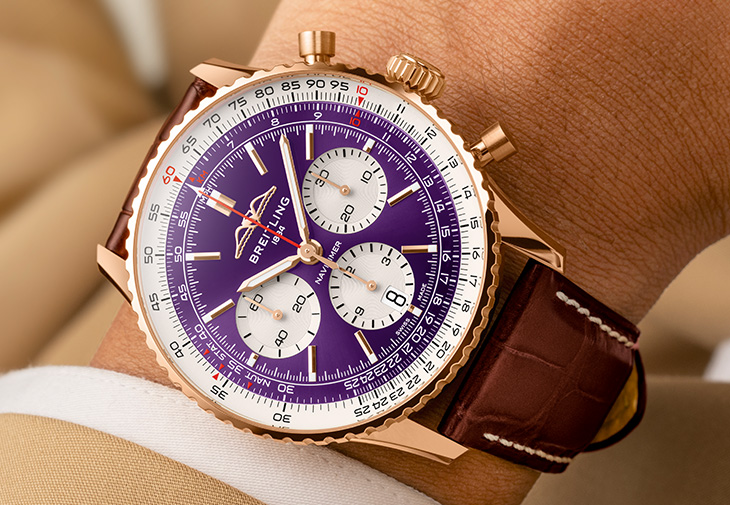百年靈BREITLING Navitimer B01 Chronograph 43 台北101二十周年限量腕錶