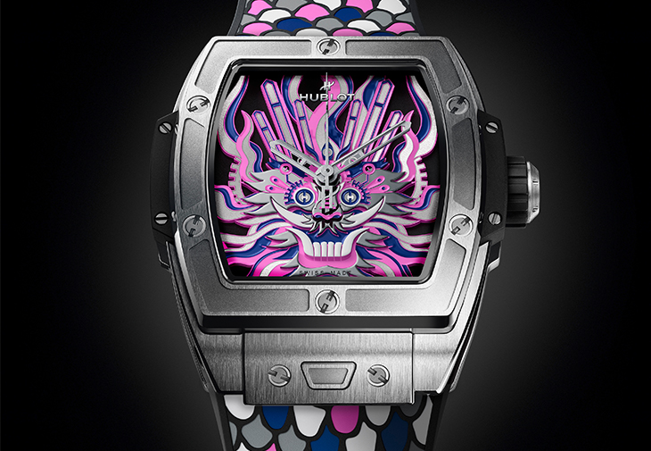 宇舶HUBLOT Spirit of Big Bang鈦金腕錶龍年限量款