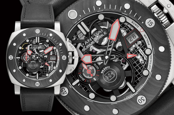 輕量化再生鈦合金錶殼 沛納海Submersible S BRABUS eTitanio™ PAM01403