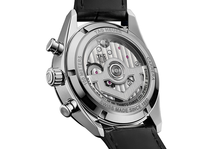 泰格豪雅TAG Heuer Carrera陀飛輪計時腕錶湖水綠款