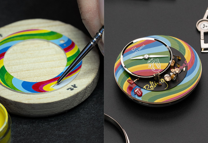 JAQUET DROZ雅克德羅滾石樂隊聯名自動玩偶腕錶Only Watch 2023慈善拍賣會版