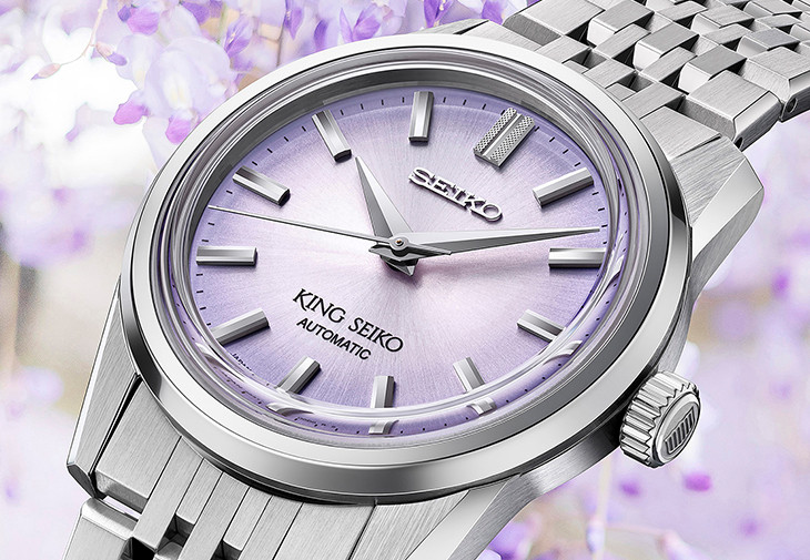 KING SEIKO紫藤花旗艦店限定錶