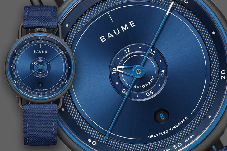 回收海洋垃圾製成！名士BAUME & MERCIER Baume奔系列自動腕錶