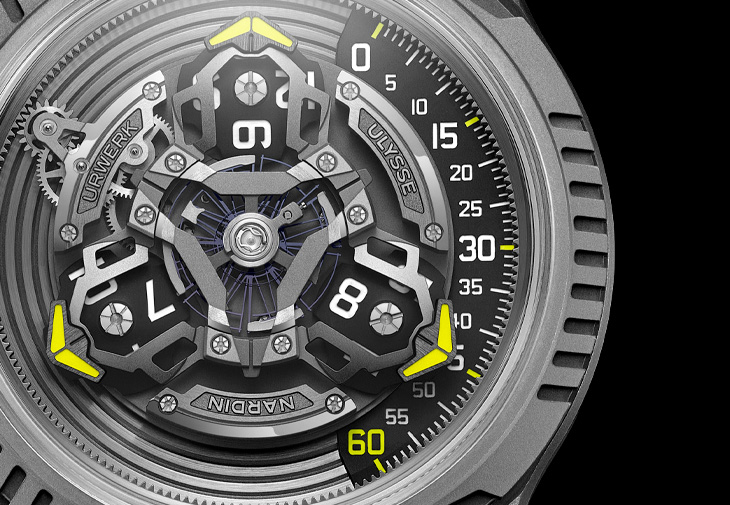 ULYSSE NARDIN雅典錶URWERK UR-FREAK奇想星輪腕錶