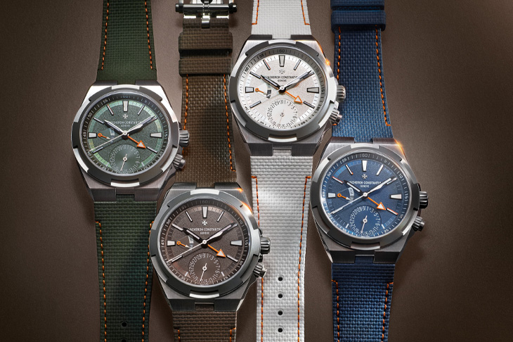 VACHERON CONSTANTIN江詩丹頓Overseas Cardinal Points兩地時間腕錶