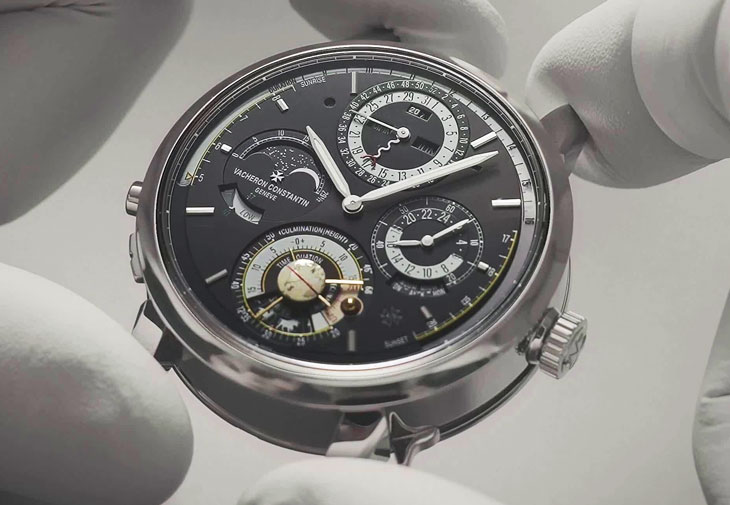 VACHERON CONSTANTIN江詩丹頓閣樓工匠Solaria Ultra超卓複雜功能La Première雙面腕錶