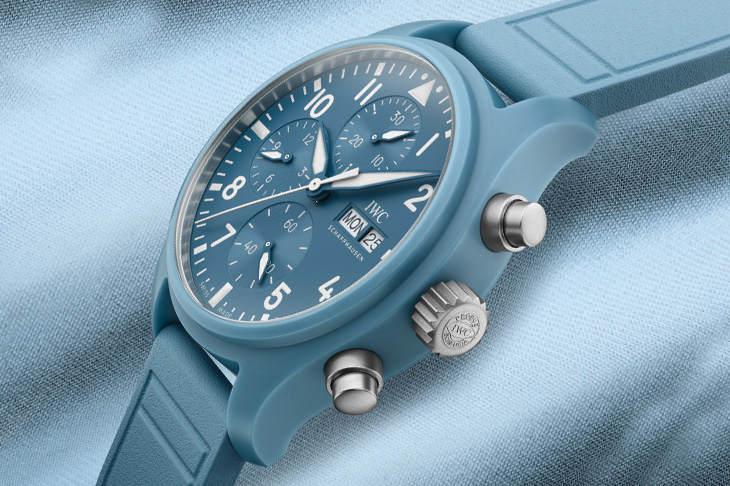 淺藍陶瓷新色彩！ IWC TOP GUN Miramar以清爽色調展現夏日風情